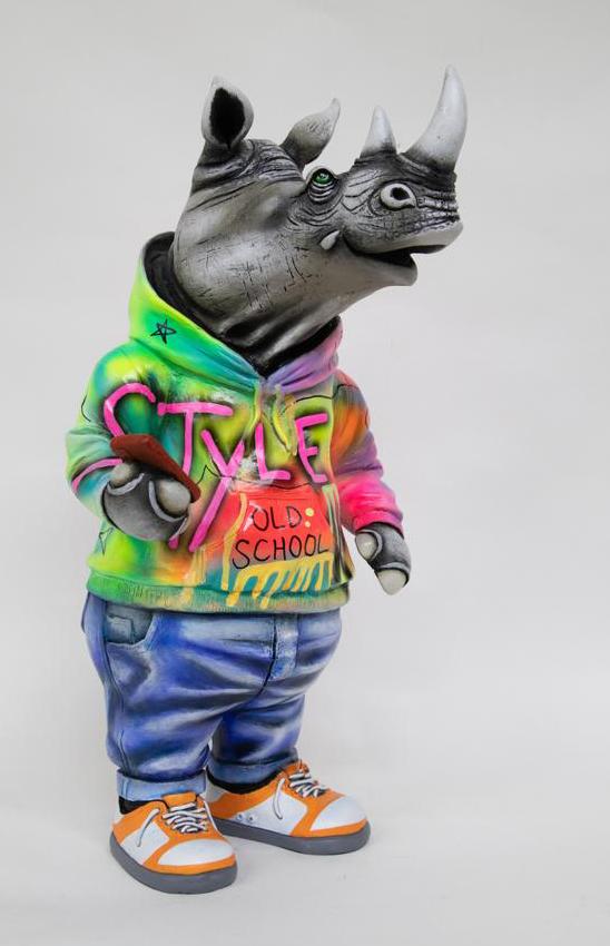 Carlos and Albert Rhino Hoodie